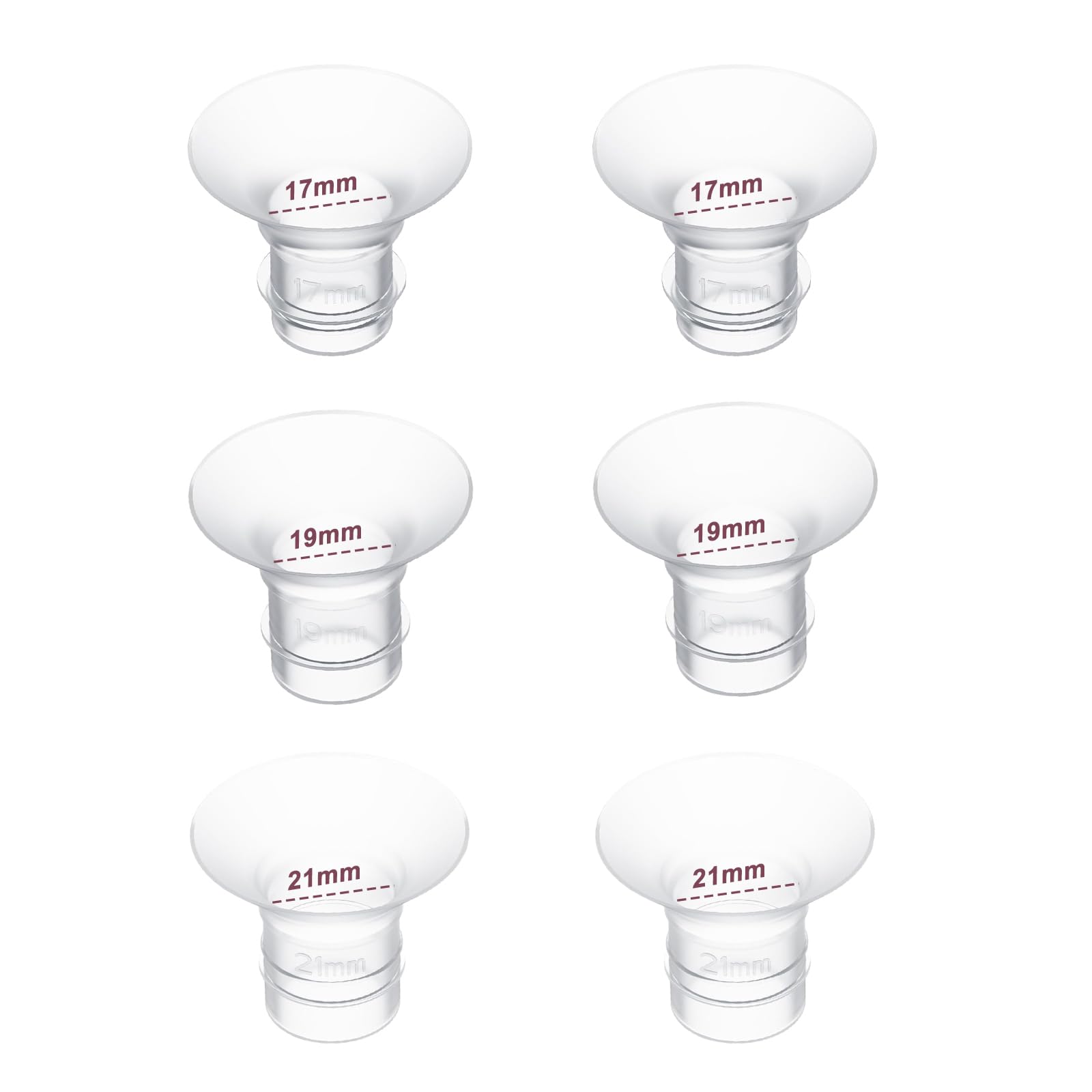 JIMOWANG 17mm flange inserts pack for Momcozy S9 Pro improves comfort