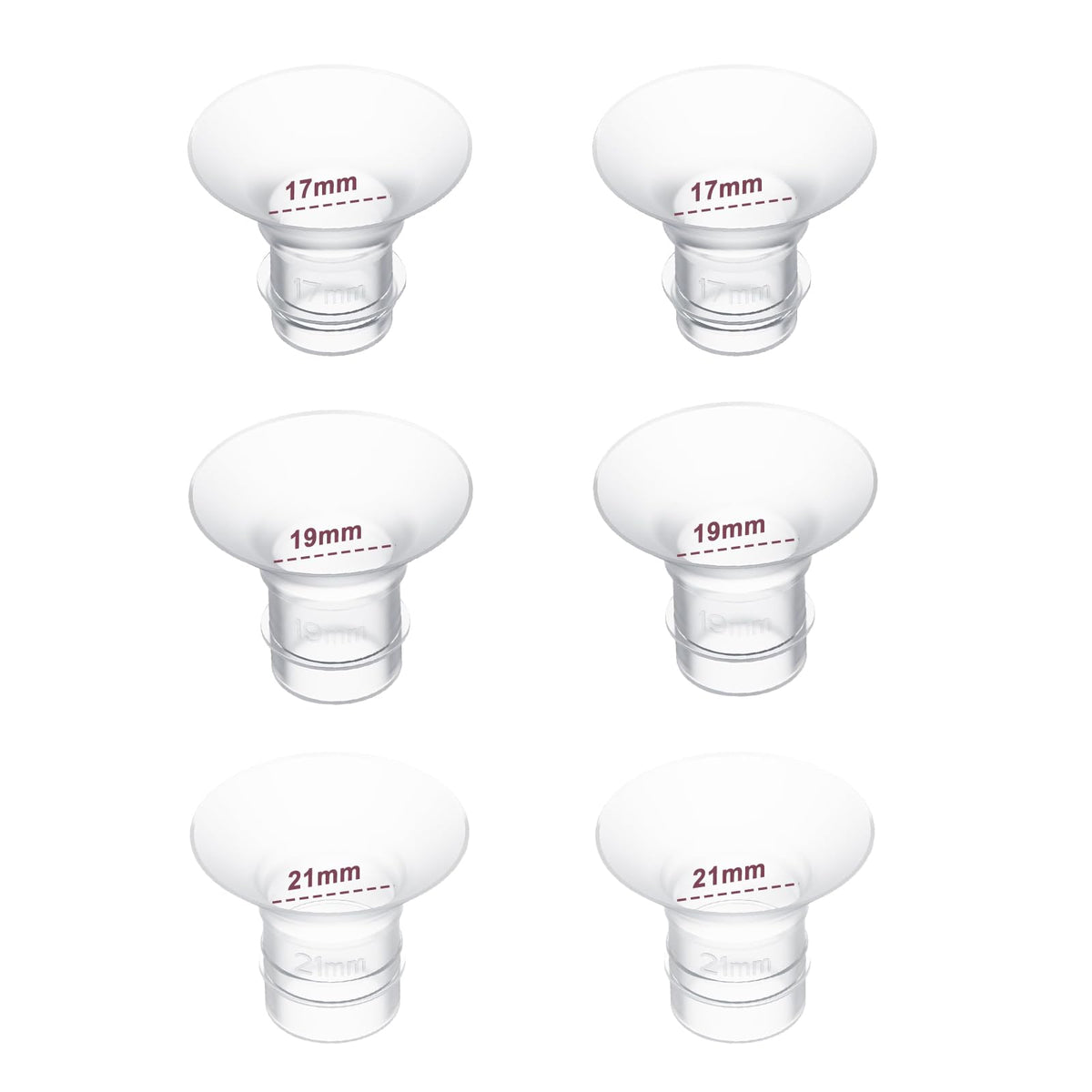 JIMOWANG 17mm flange inserts pack for Momcozy S9 Pro improves comfort