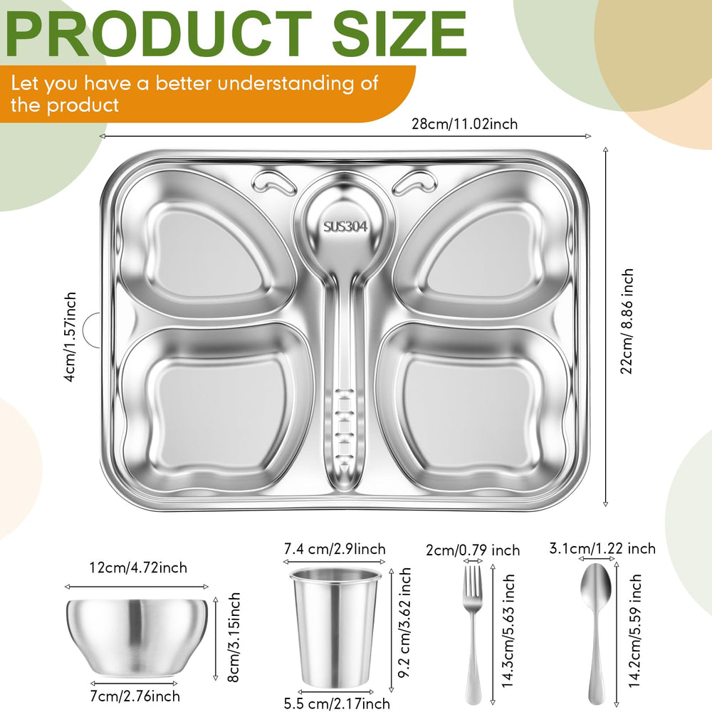Jinei stainless bowls durable and easy to clean for daily toddler meals