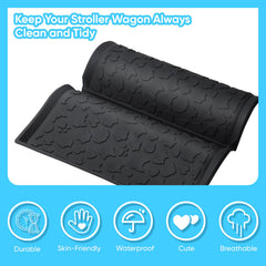 JingRoom silicone surface close-up emphasizing skin-friendly material for baby feet