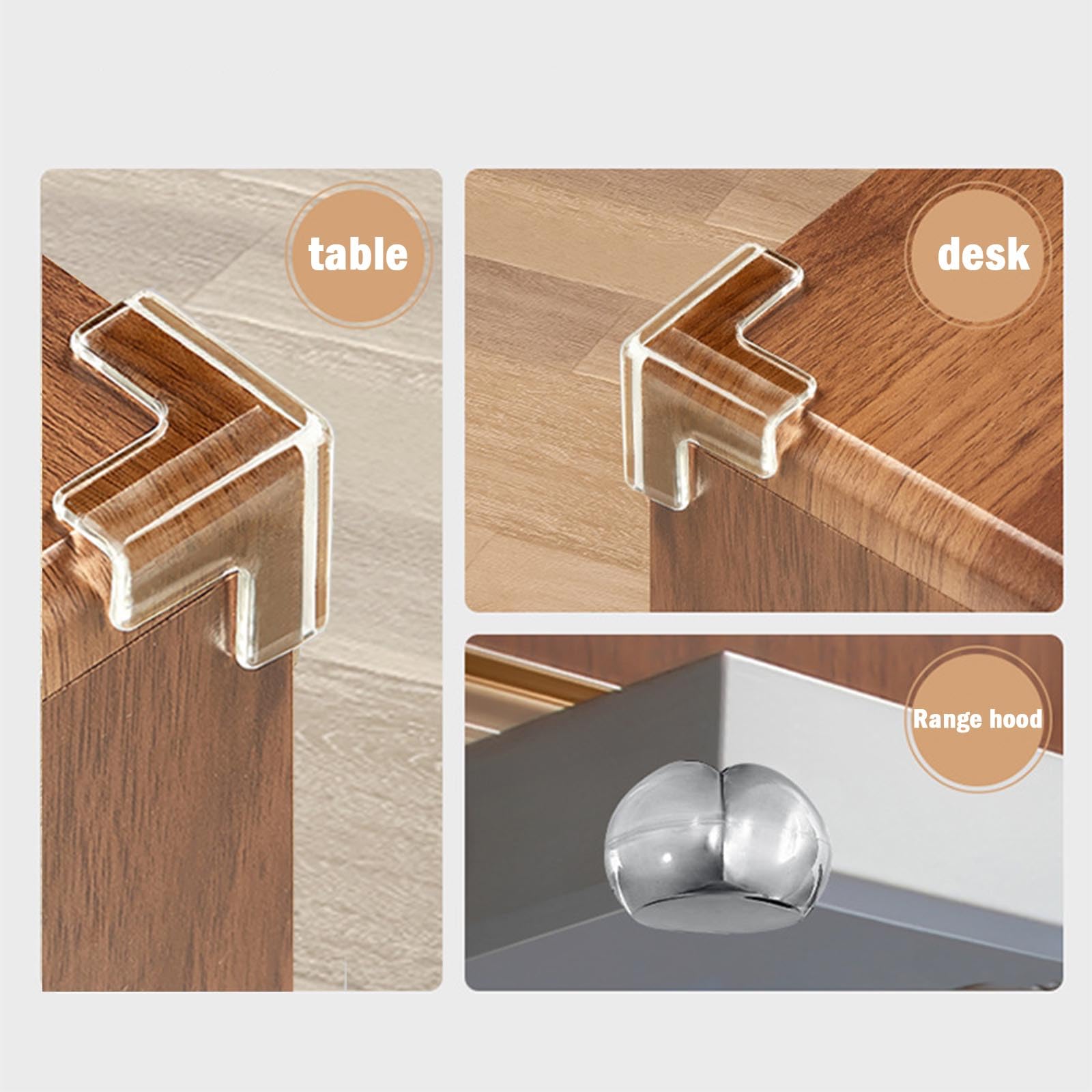 JinRui-T universal-fit protectors work on wood, glass, and metal surfaces