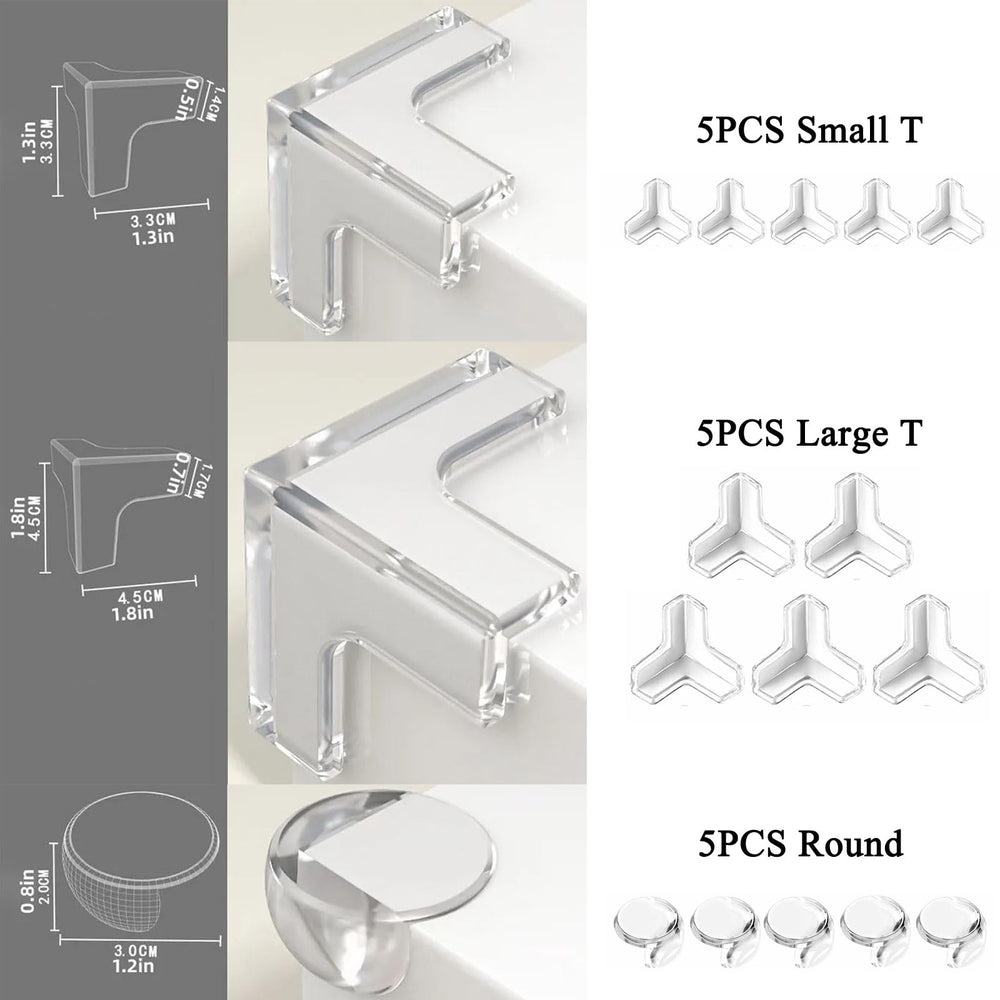 JinRui-T corner guards feature strong adhesive that helps protect furniture