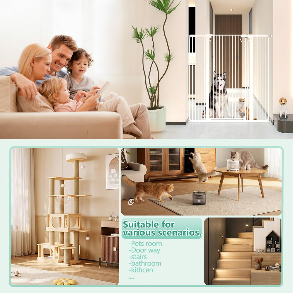 Jiprlak auto-close mechanism image highlights one-hand operation for convenient pet control.
