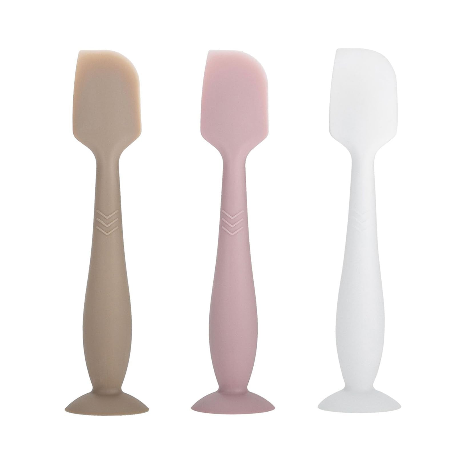 JIQIHEYI 3-pack diaper cream spatula grey for gentle, mess-free application.