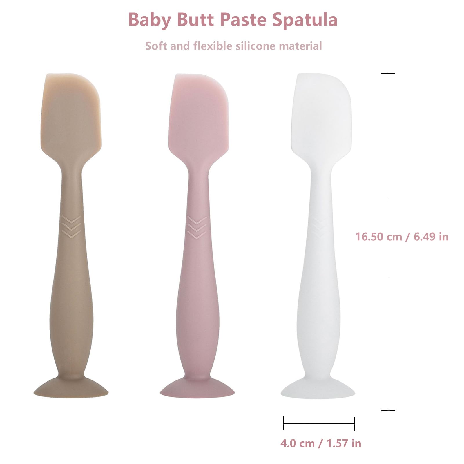 JIQIHEYI 6.5 inch spatula reaches jar bottom for thorough cream removal.