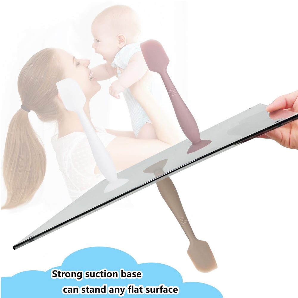 JIQIHEYI silicone diaper spatula, easy to clean after nursery use
