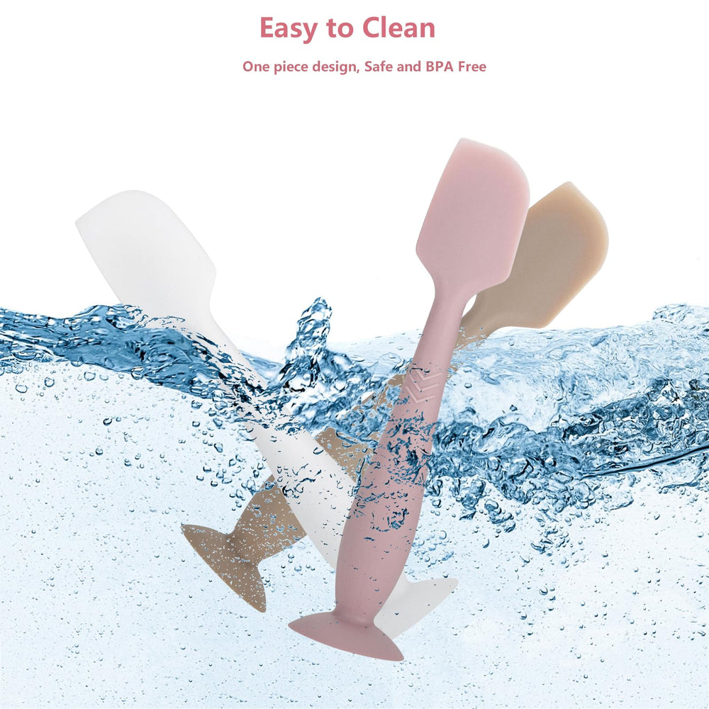 JIQIHEYI 3-pack diaper spatulas, ideal for nursery, diaper bag, and backup