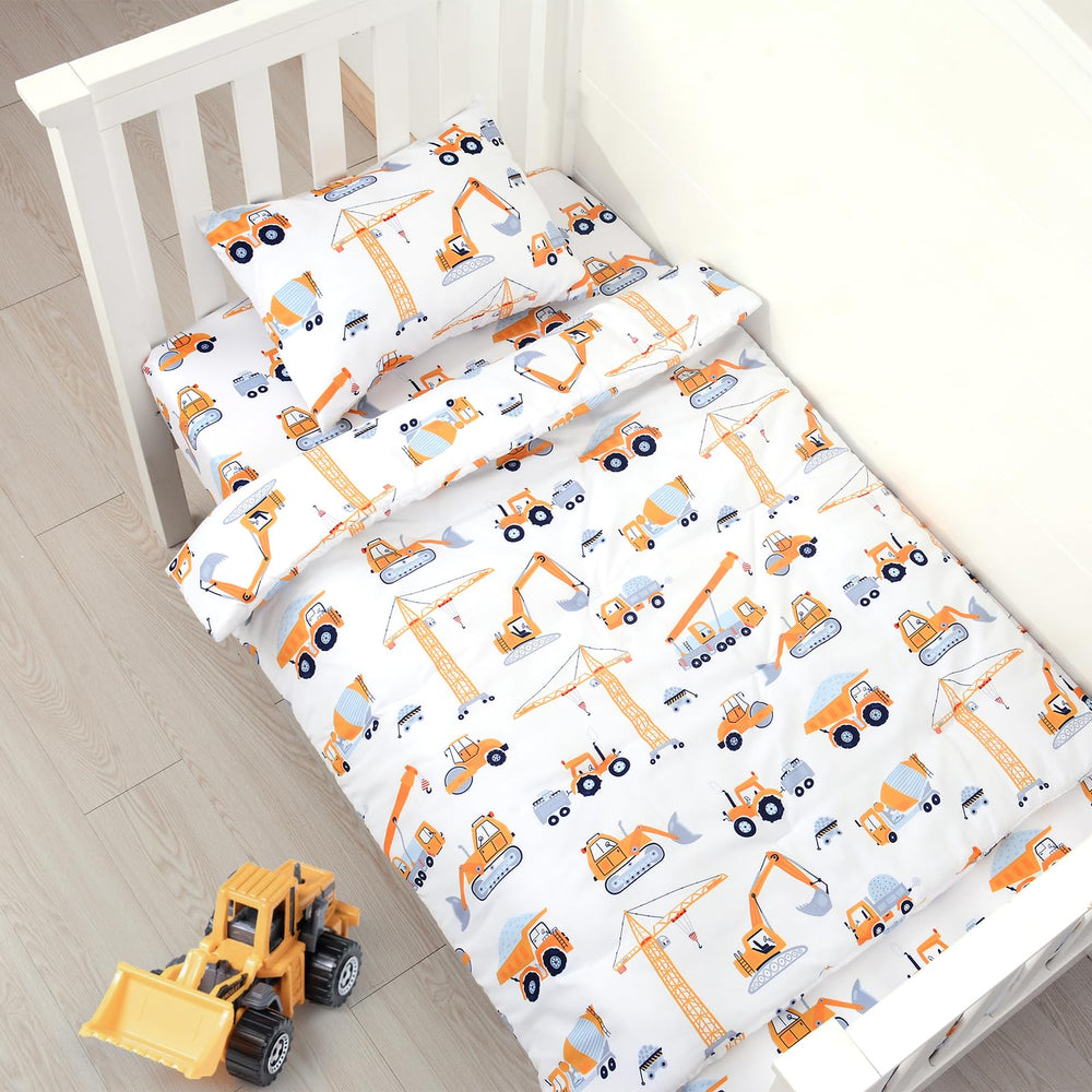JISEN fitted sheet 52x28 ensures snug, secure crib fit