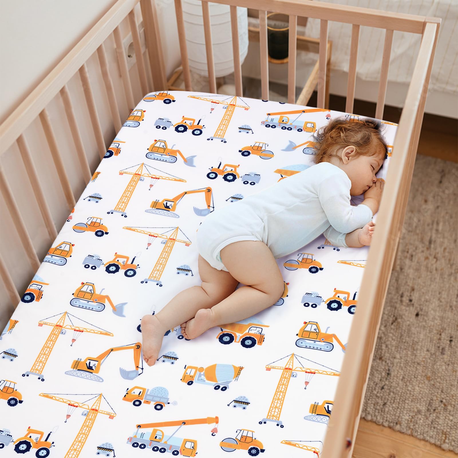 JISEN nursery decor friendly pattern enhances cozy room feel