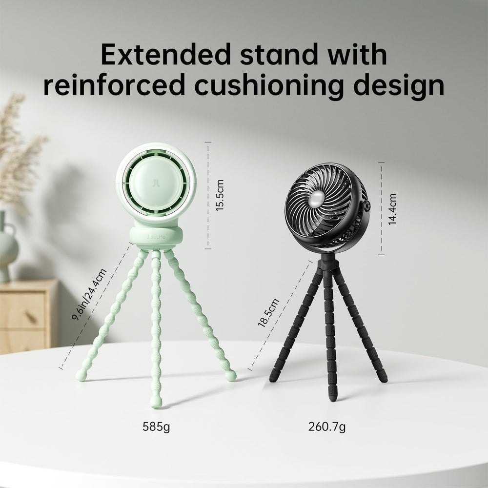 JISULIFE soft ring light offers adjustable night lighting for bedtime routines.