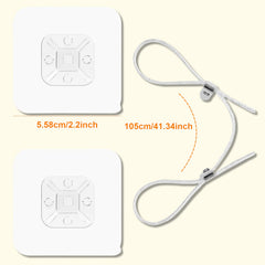 JIUDONE furniture anchor strap keeps dressers and cabinets steadier during play