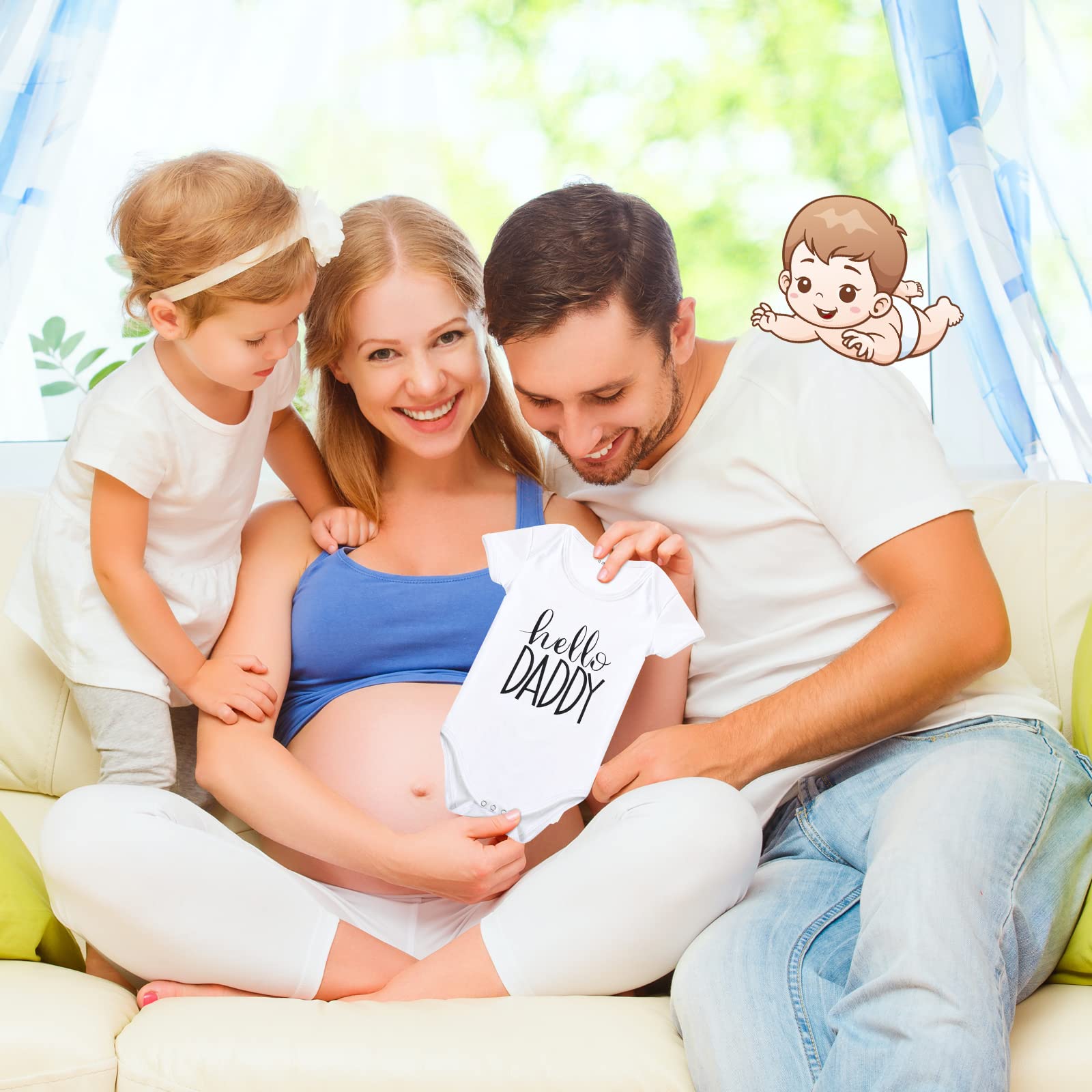 Jiuguva gift set for husband packaging showcases thoughtful pregnancy announcement idea