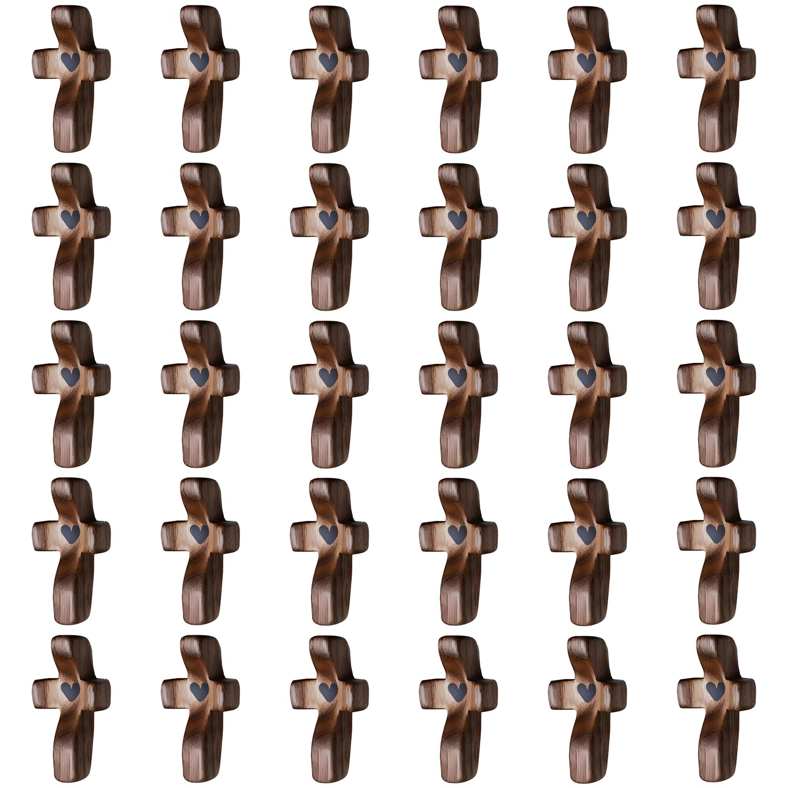 JIUKONG wooden cross fidget in hand promotes calm focus during prayer