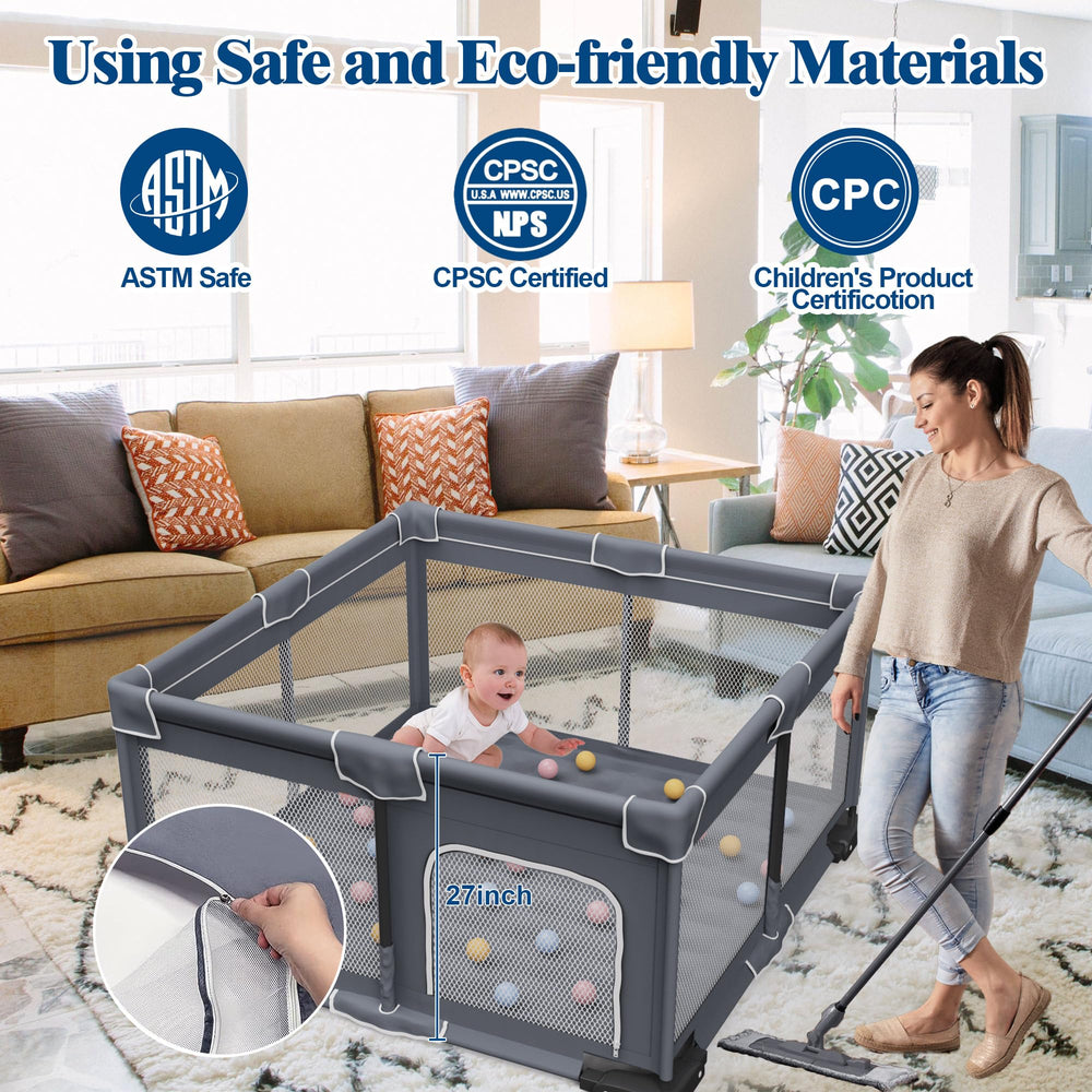 Jixrolyn door gate design provides easy access while keeping baby secure