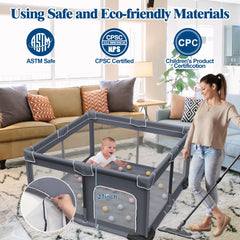 Jixrolyn door gate design provides easy access while keeping baby secure