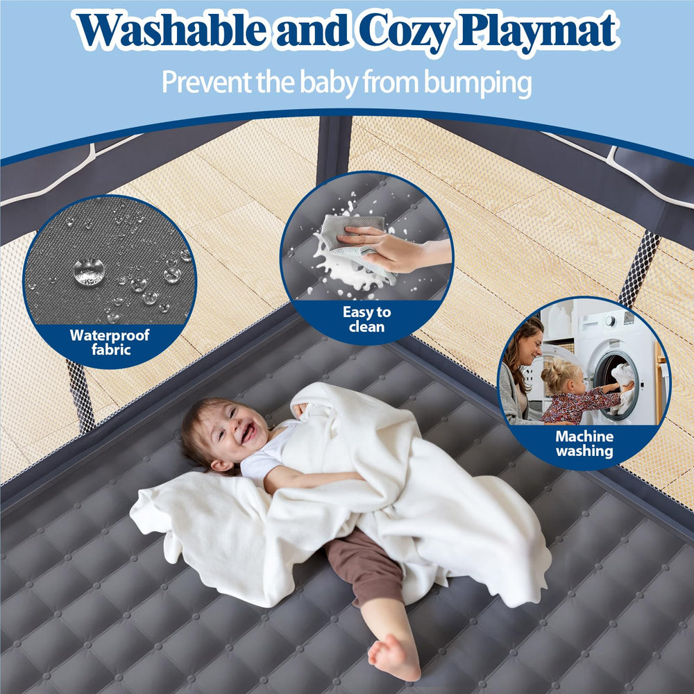 Jixrolyn soft mat cushions bumps during crawling and standing sessions