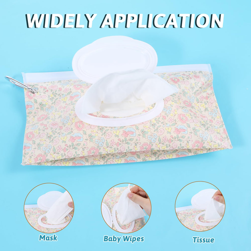 JIYIN wipe container features metal buckle for secure bag attachment
