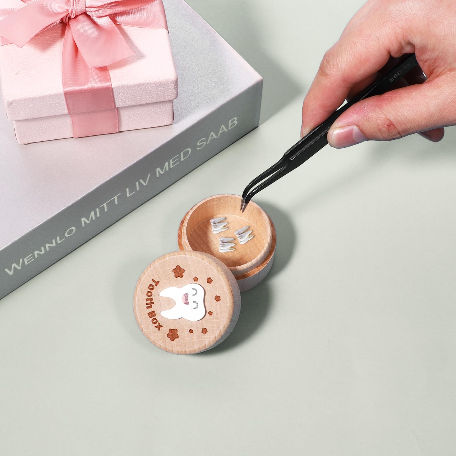 JIYIN Tooth Fairy Box ready for gifting on birthdays and holidays.