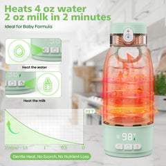 JIYUZEST warmer shows 18k mAh battery for all-day use.
