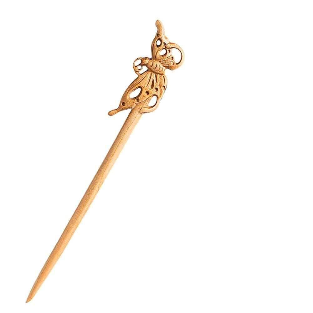 Jizlan ancient-chinese-japanese carving on hair-stick elevates everyday styling.