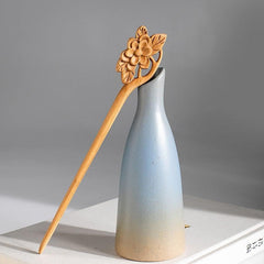 Jizlan hair-stick handcrafted in ancient design for elegant bun styling.