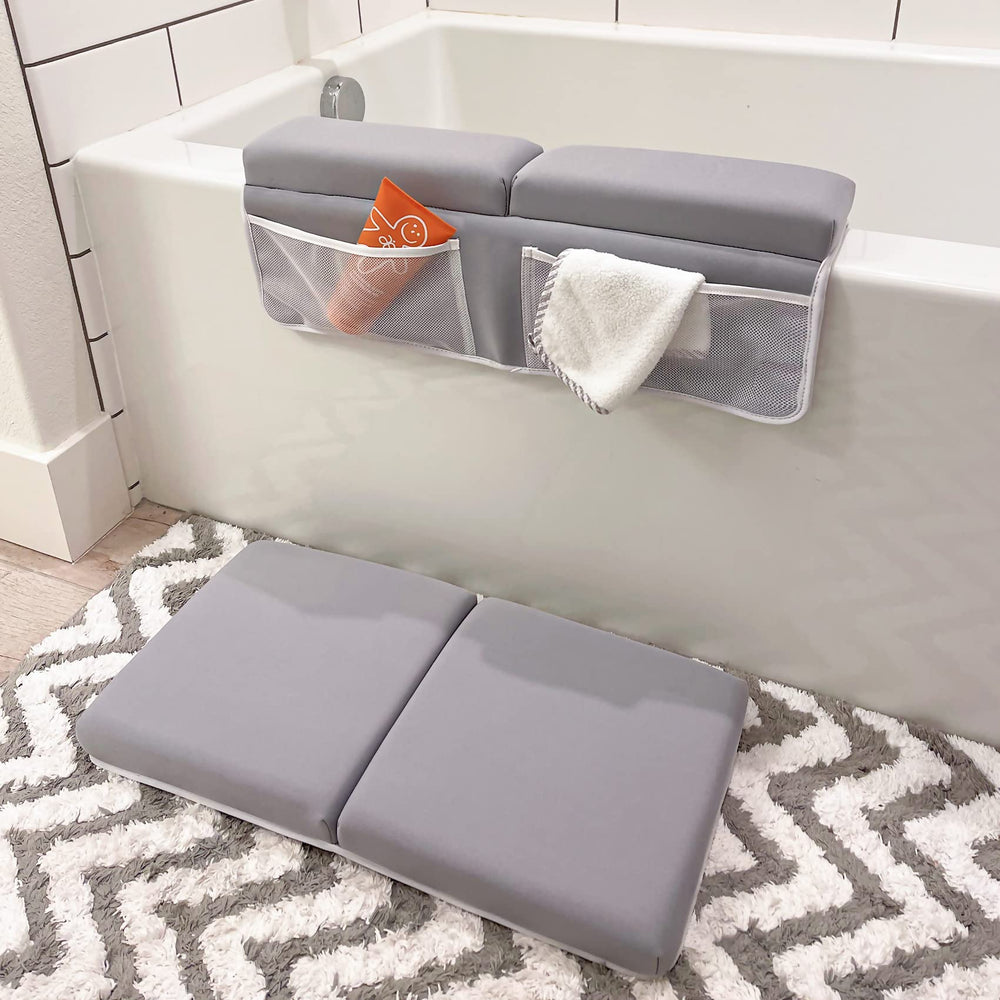 JJGoo bath kneeler easy clean and machine washable for busy families