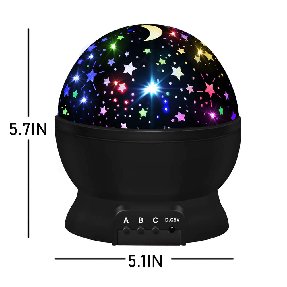 JKGIFTS night light color options customize bedtime atmosphere and mood.