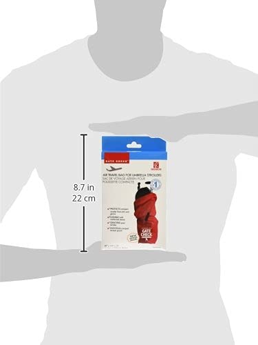 J.L. Childress gate check bag easy-spot-at-gate aids staff at arrival.