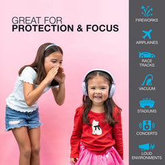 JLab JBuddies Protect Cloud Foam Earcups cushion ears during long wear.
