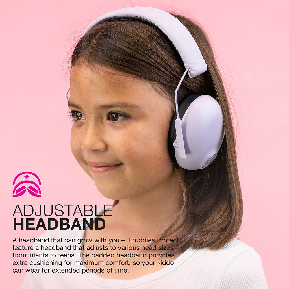JLab JBuddies Protect foldable design fits in small bags for travel.