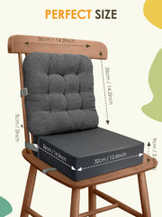 JLGCUF booster seat shown as portable, travel-ready cushion for picnics and outings.