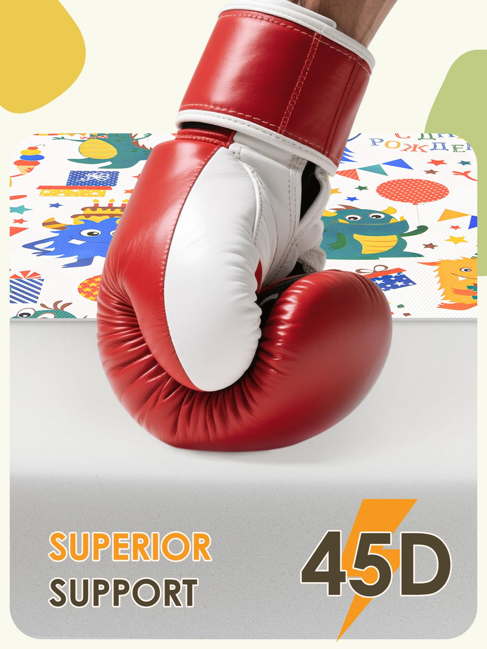 JLGCUF Monster booster seat waterproof PU leather surface resists spills for quick cleaning
