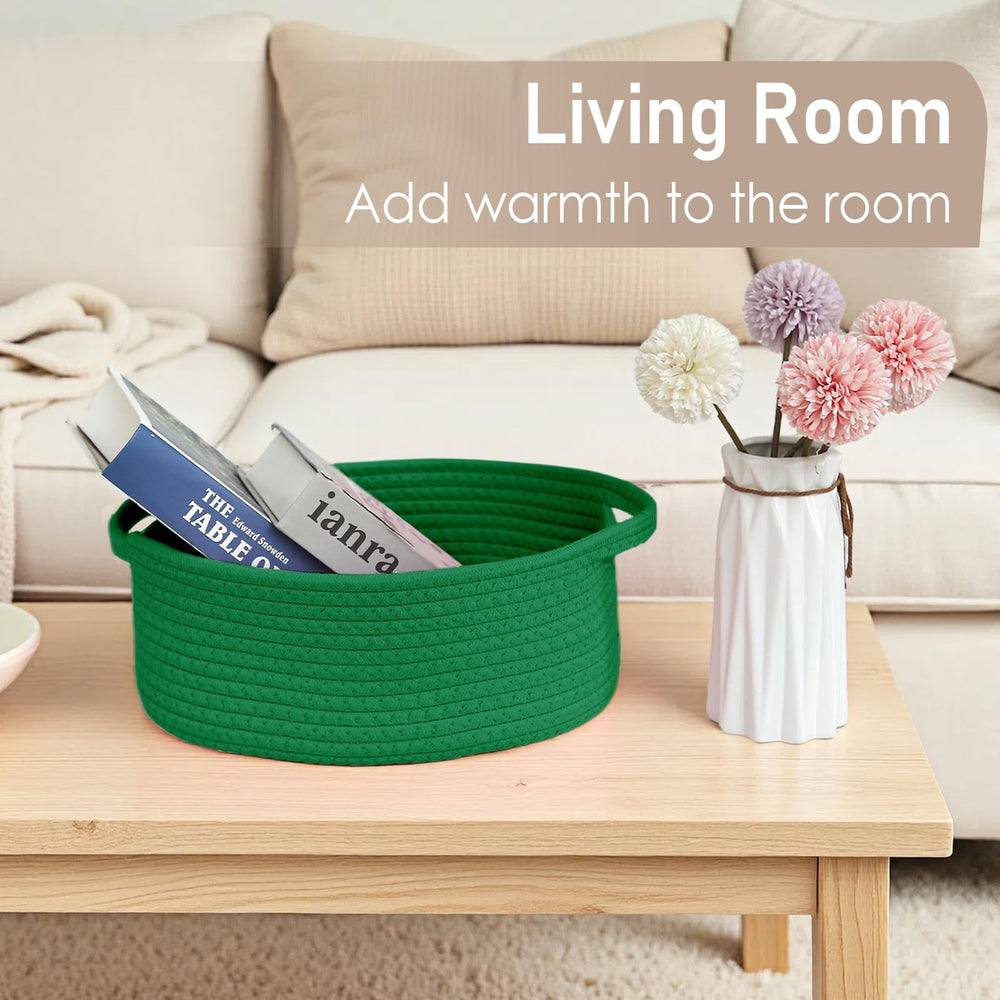 JMvicyroam decorative basket rustic charm enhances any room while staying functional