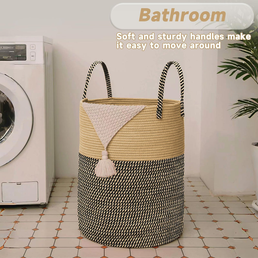 JMvicyroam handmade natural woven hamper, plastic-free and chemical-free for a gentle home.