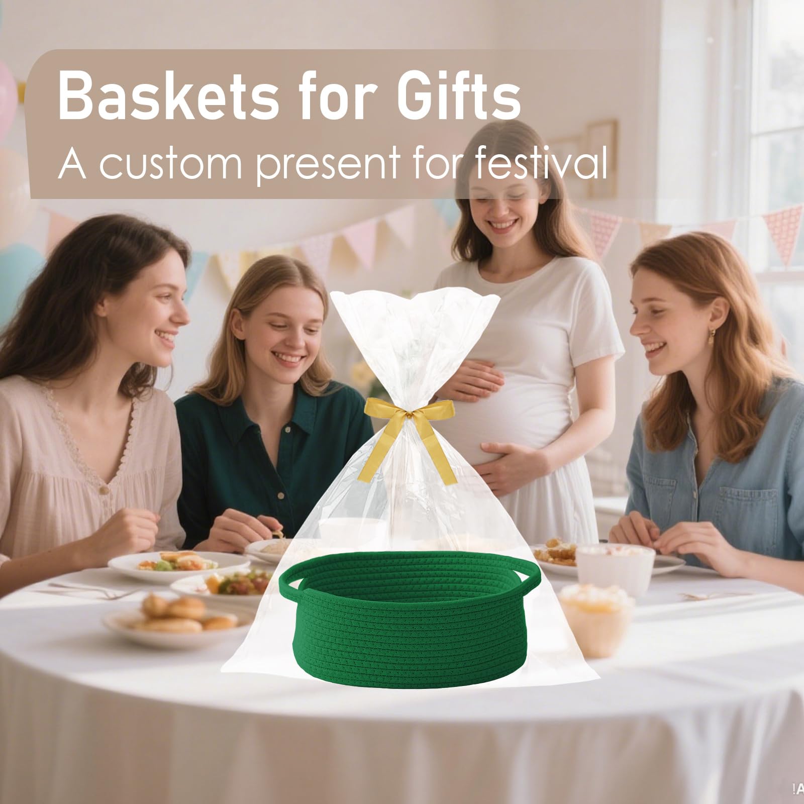 JMvicyroam ribbon bag accessory enhances gift packaging with a warm, handmade touch