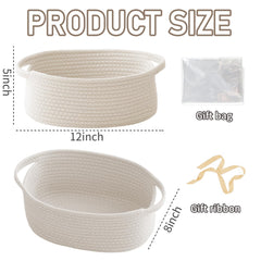 JMvicyroam small rope storage bin closeup highlighting compact home organization