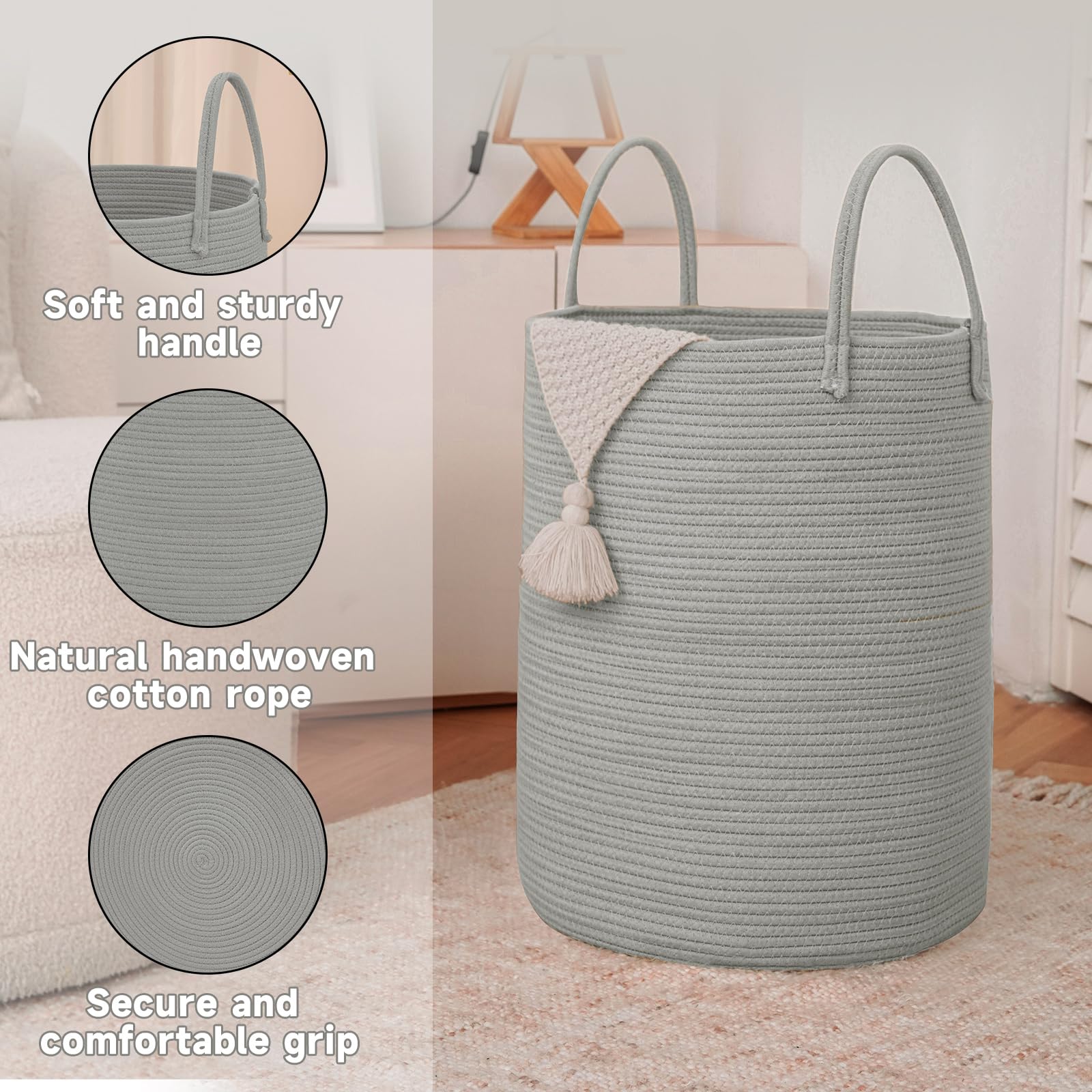 JMvicyroam soft handles detail underscores comfortable, gentle grip