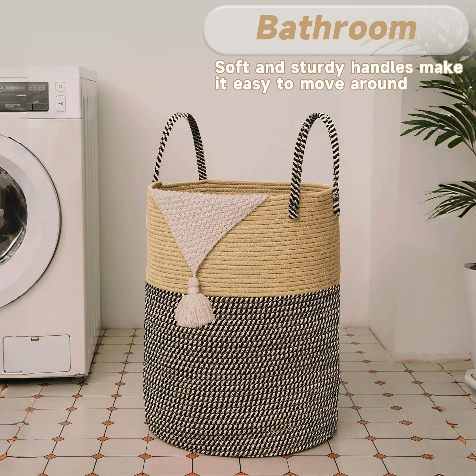 JMvicyroam soft sturdy handles ensure safe comfortable lifting