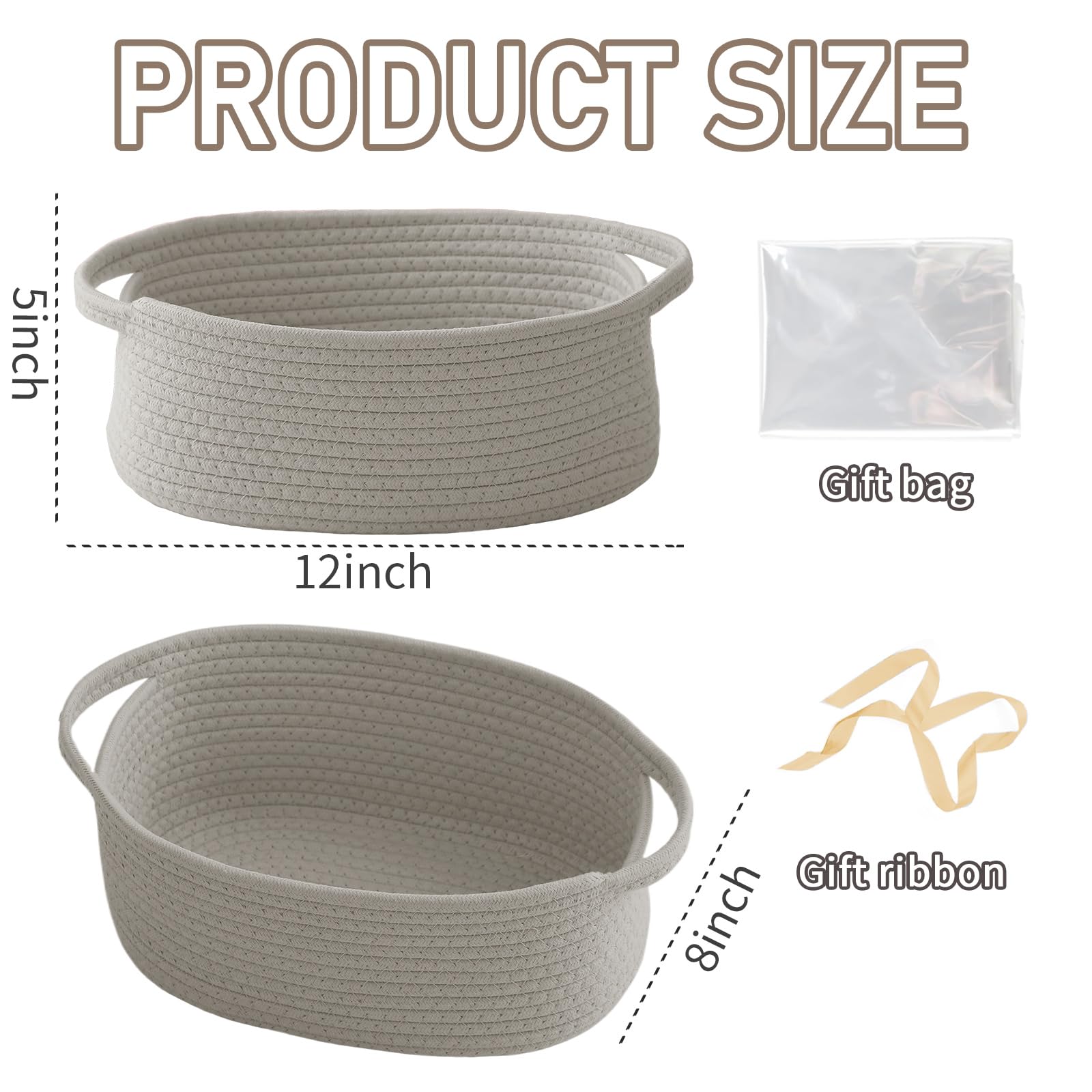 JMvicyroam woven basket close-up shows sturdy handles and soft texture for daily use.