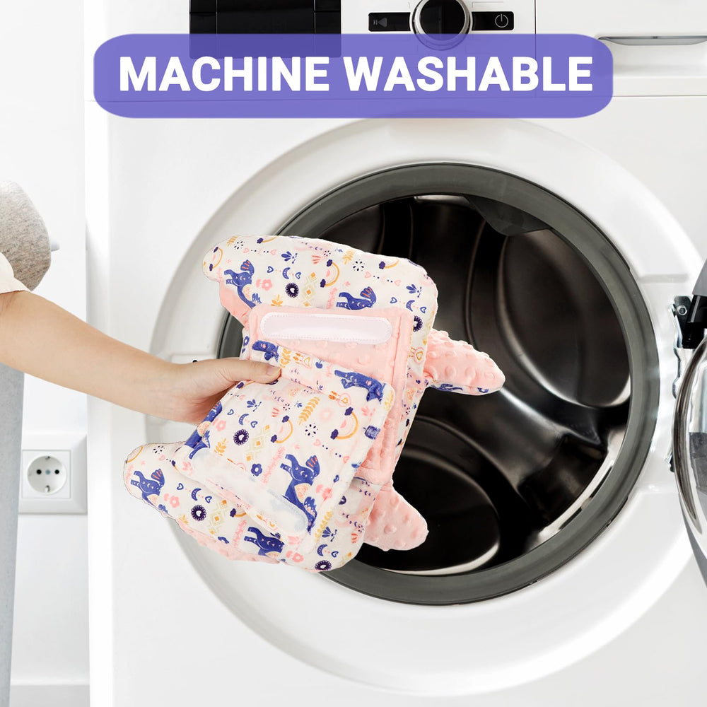 Jundetye boho unicorn pattern detail adds playful style and cozy feel.