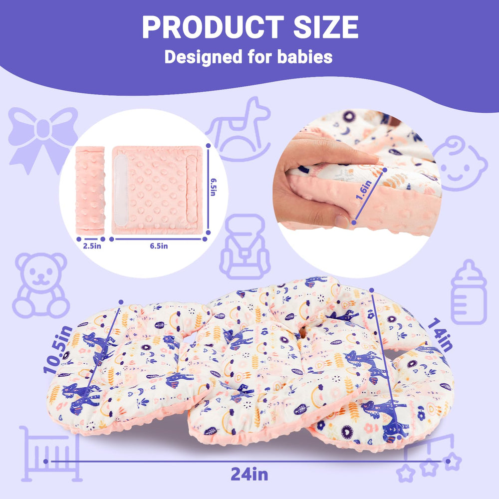 Jundetye two-piece strap covers shield delicate skin from straps.