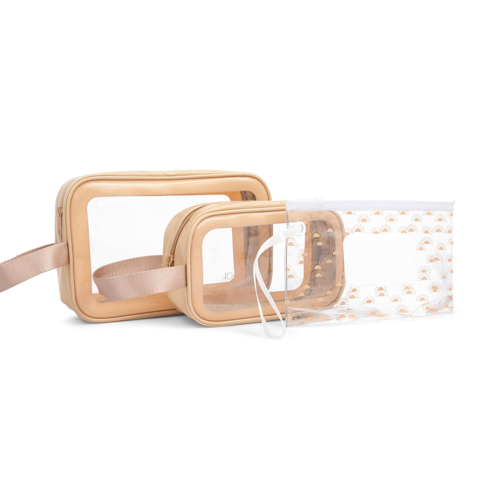 Jo & Go large pouch with transparent panel for easy spotting of items