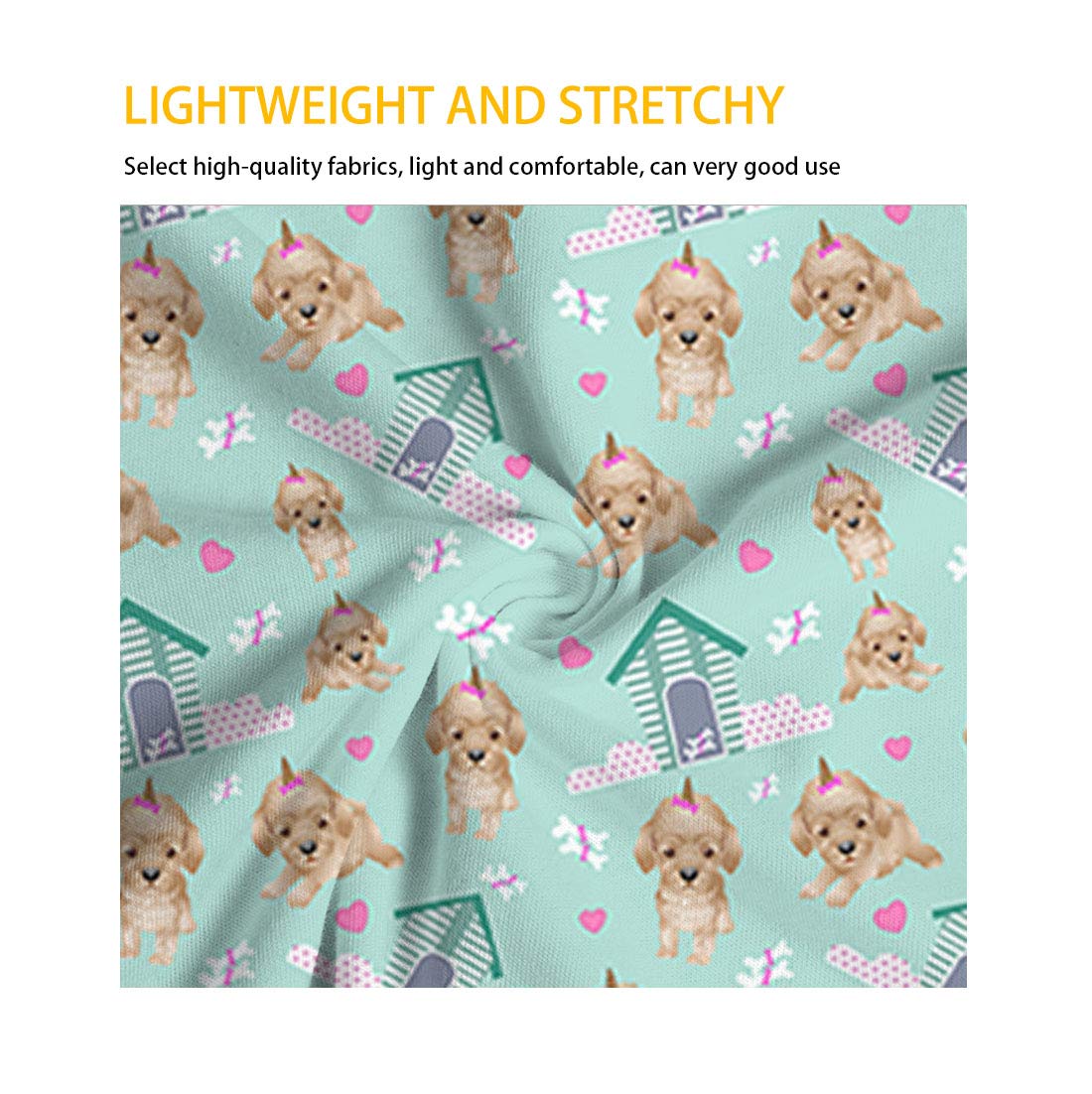 JOAIFO washable, durable fabric close-up highlighting stretch and softness.