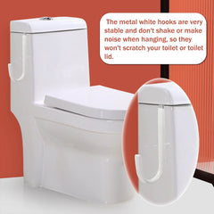 joaoxoko potty seat hook metal coating close-up reveals durable finish for daily use.