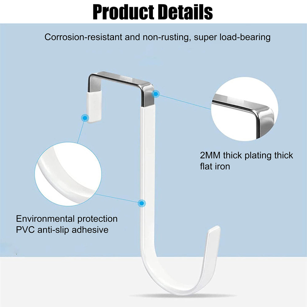 joaoxoko potty seat hook z-shape design offers stylish, space-saving organization.
