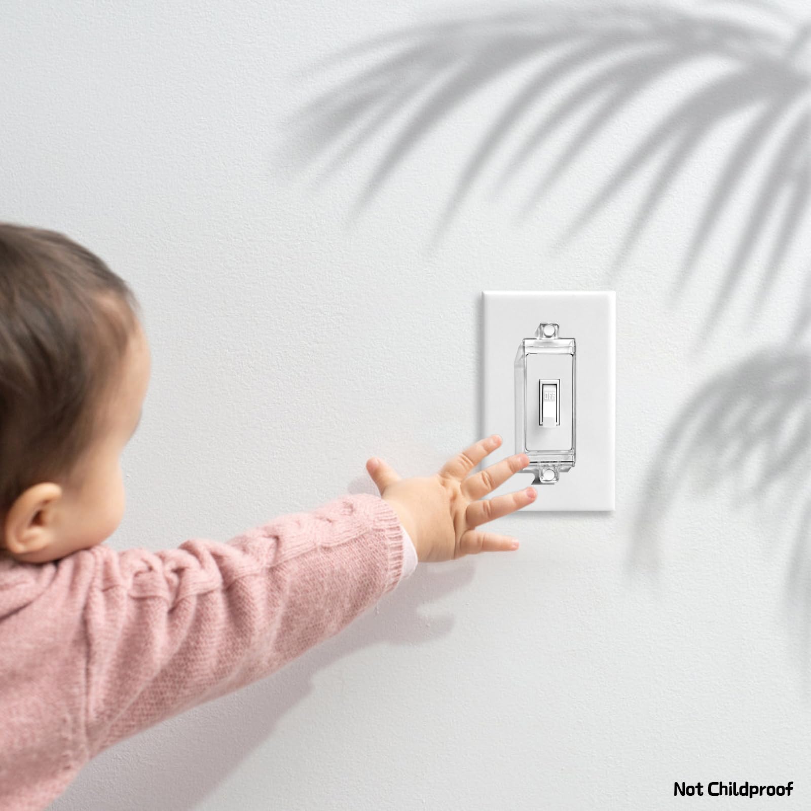 JOBVERT transparent design helps maintain switch visibility while reducing accidental toggles.