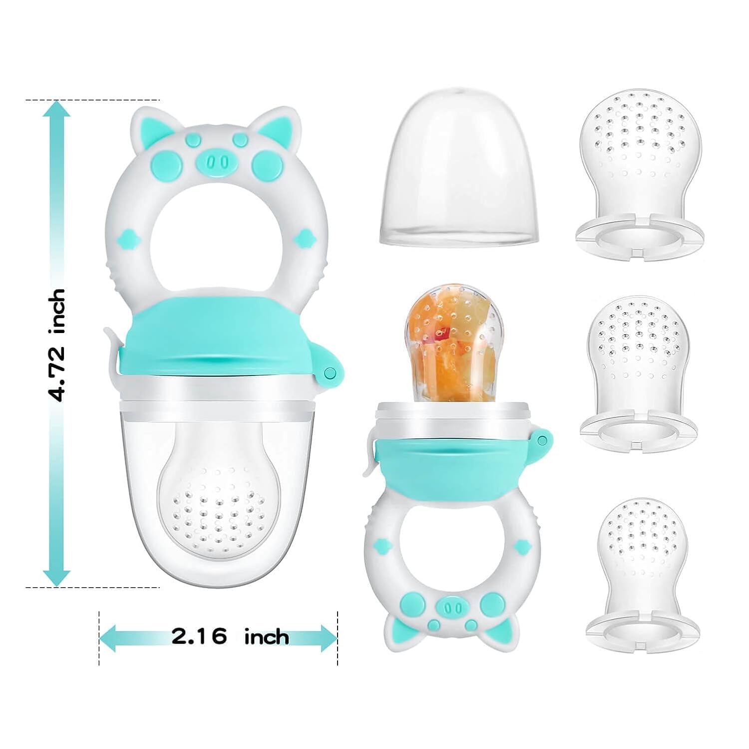 Jochebed cone-shaped handle aids little hands during feeding