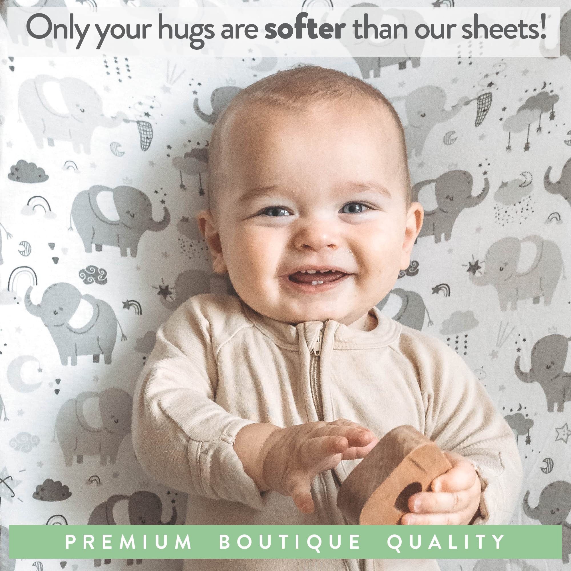 Joey + Joan sheet demonstrates OEKO-TEX safety standards and allergen-free materials.