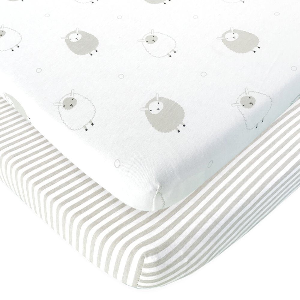 Joey + Joan pack-and-play sheets on Breeze fit, secure sleep space