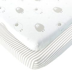 Joey + Joan pack-and-play sheets on Breeze fit, secure sleep space